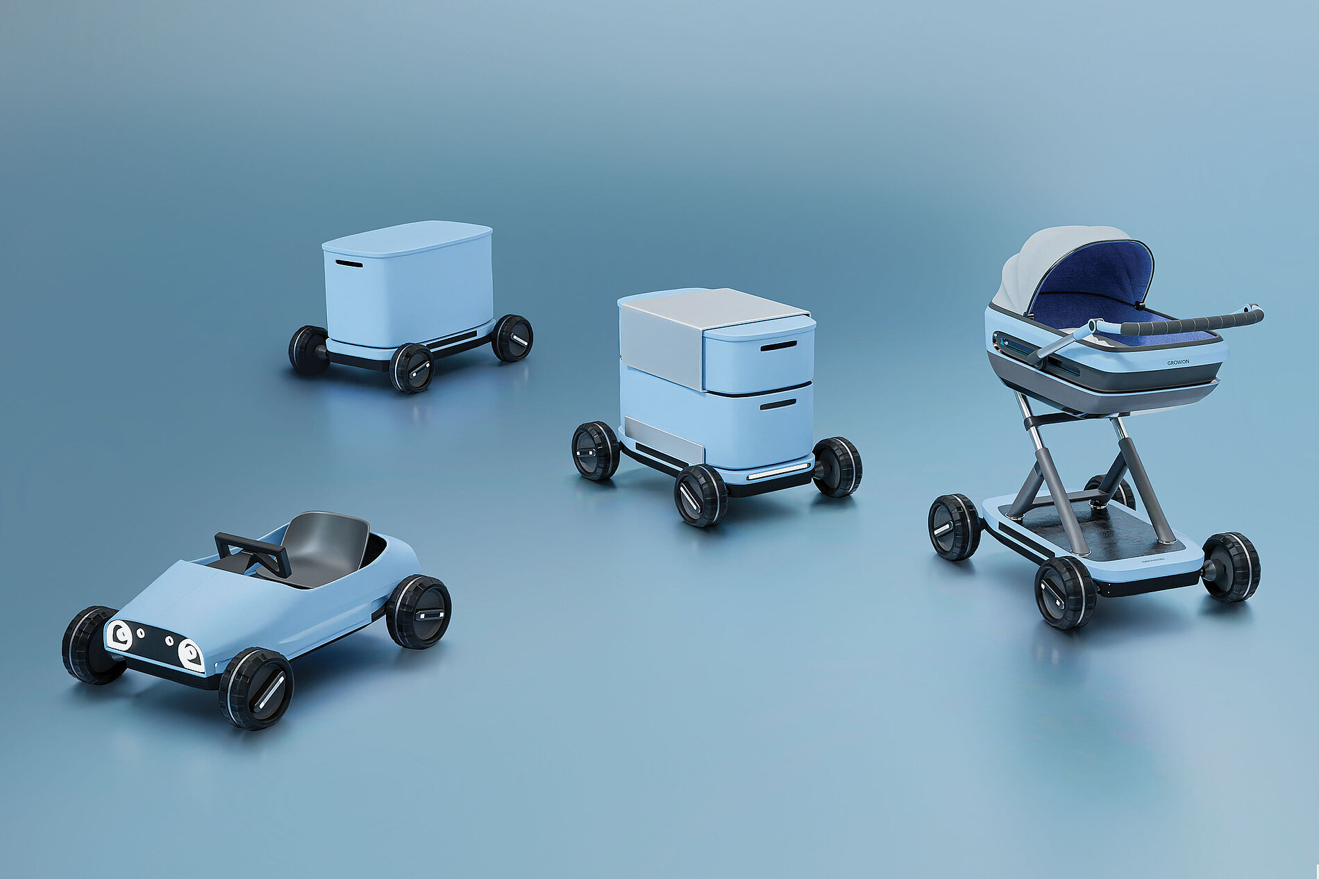 This Clever Wheels Platform Grows and Adapts With Your Child